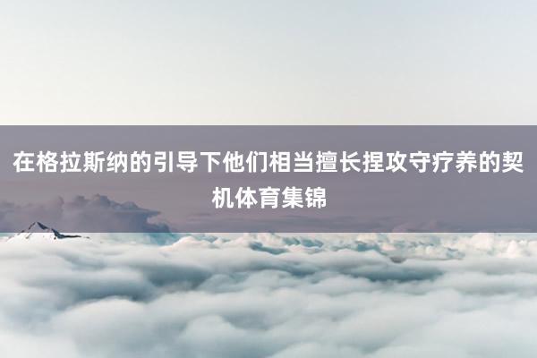 在格拉斯纳的引导下他们相当擅长捏攻守疗养的契机体育集锦