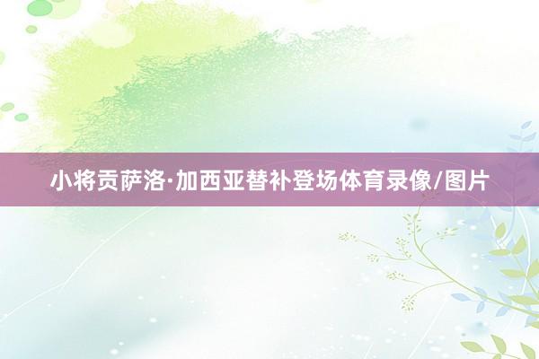 小将贡萨洛·加西亚替补登场体育录像/图片